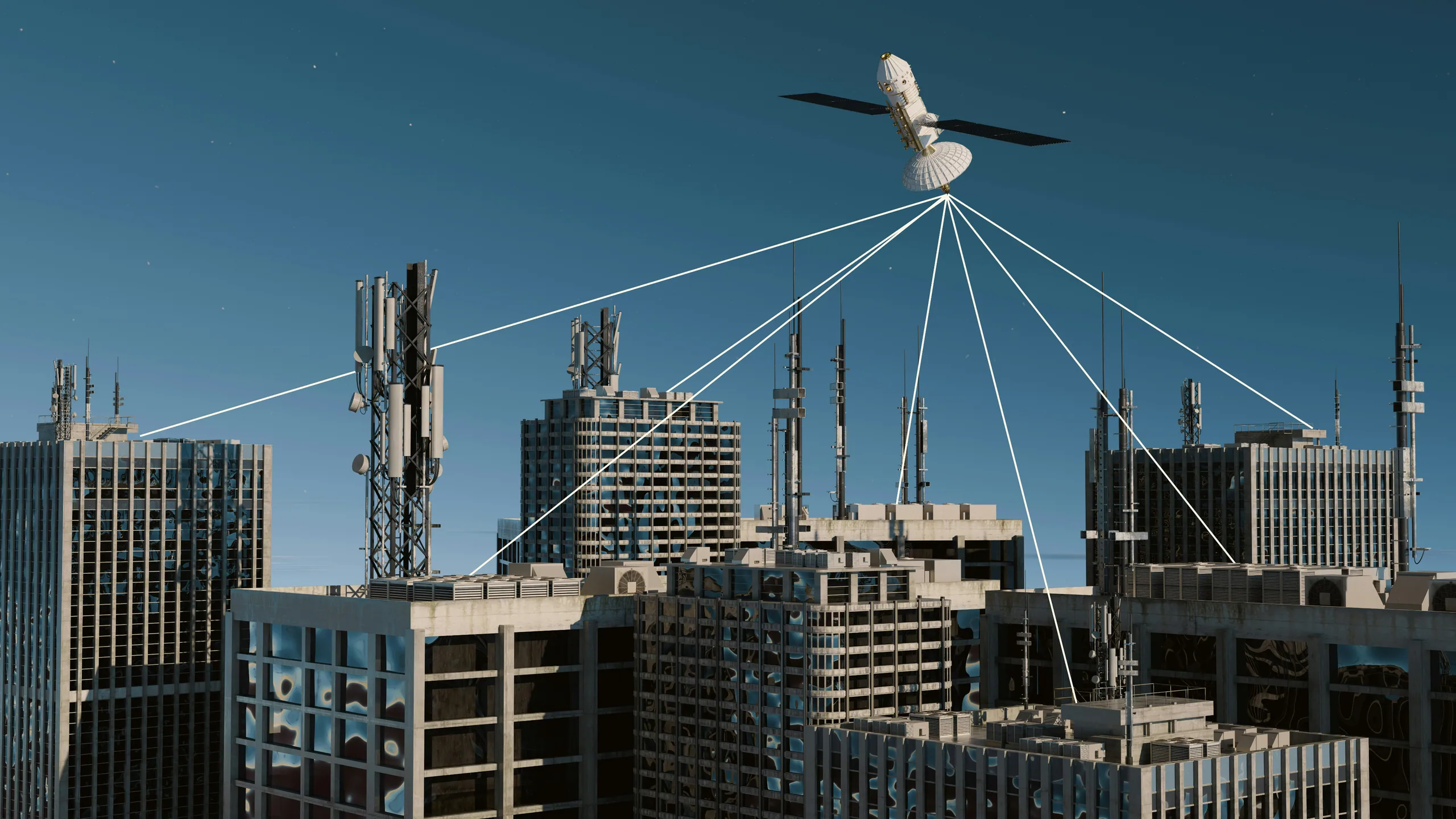 Mission-ready satellite communication network
